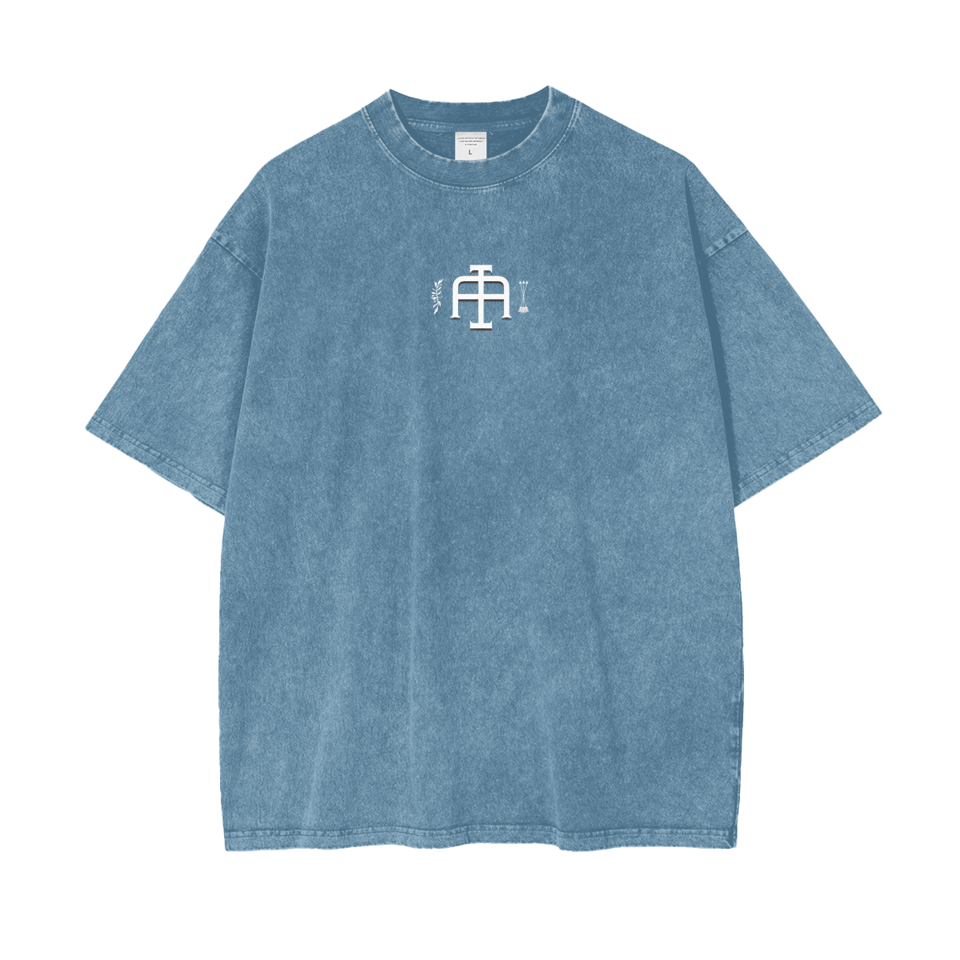 "SIGNATURE" Acid Wash Tee