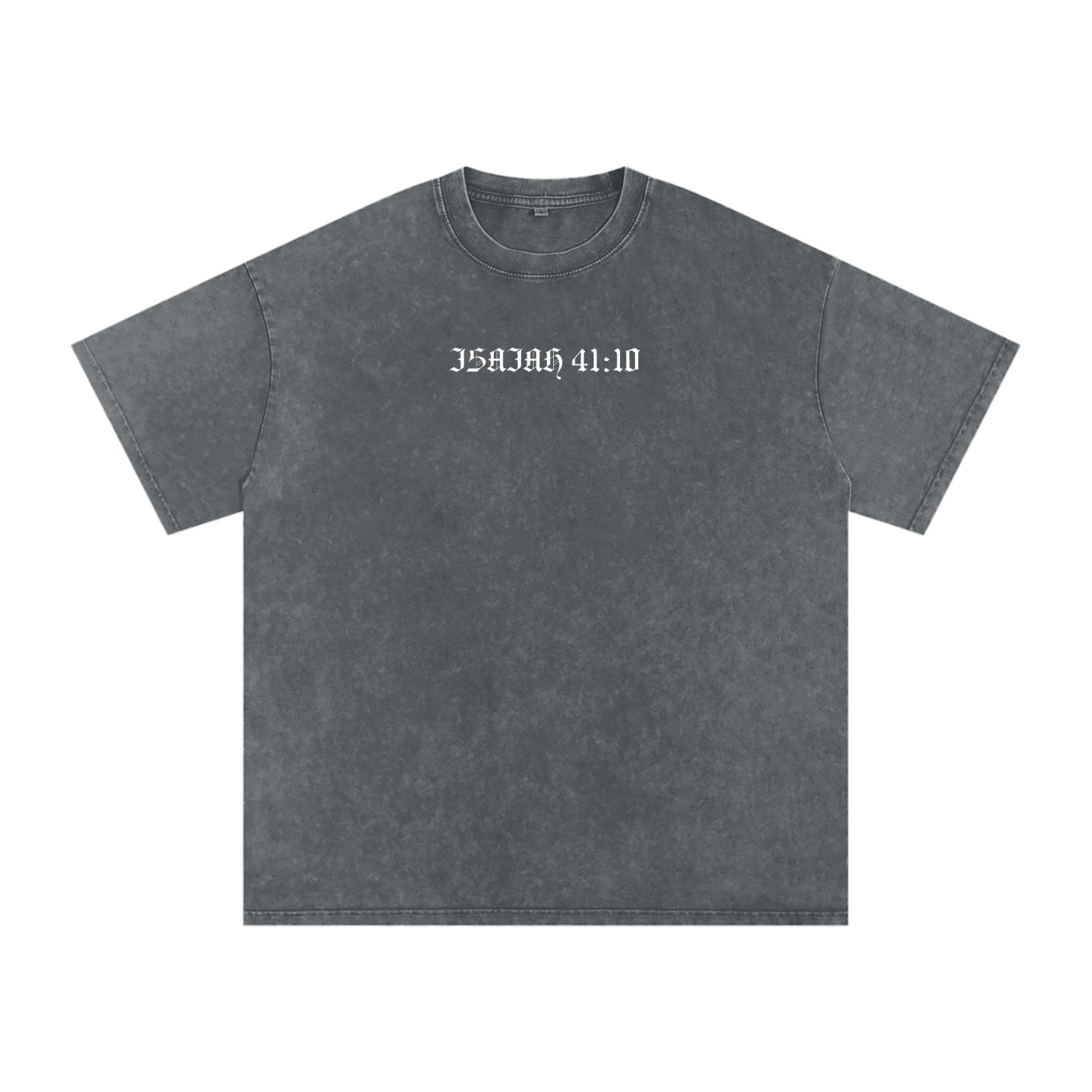Intrepidus "ISAIAH 41:10" Acid Wash Tee