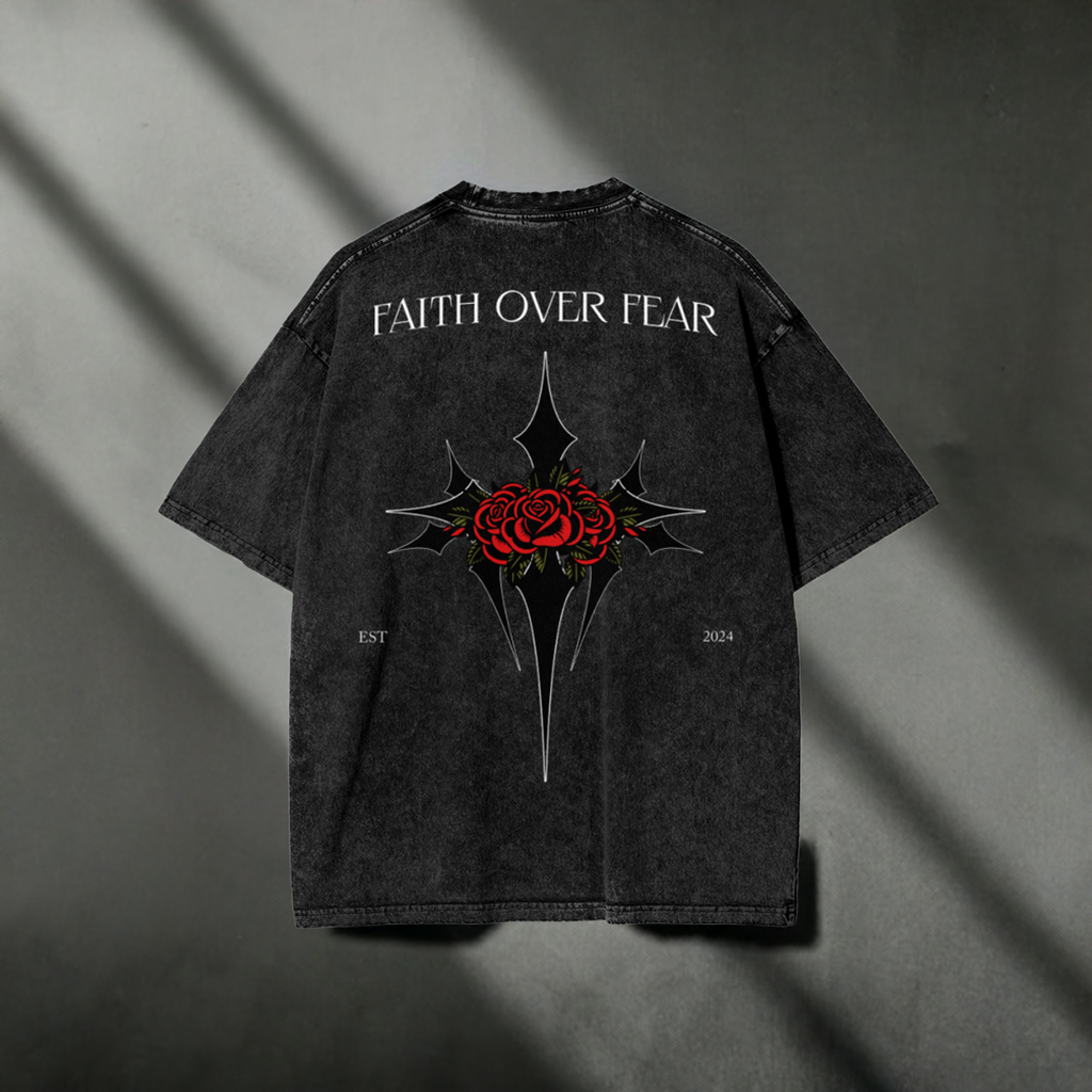 "FAITH OVER FEAR"
