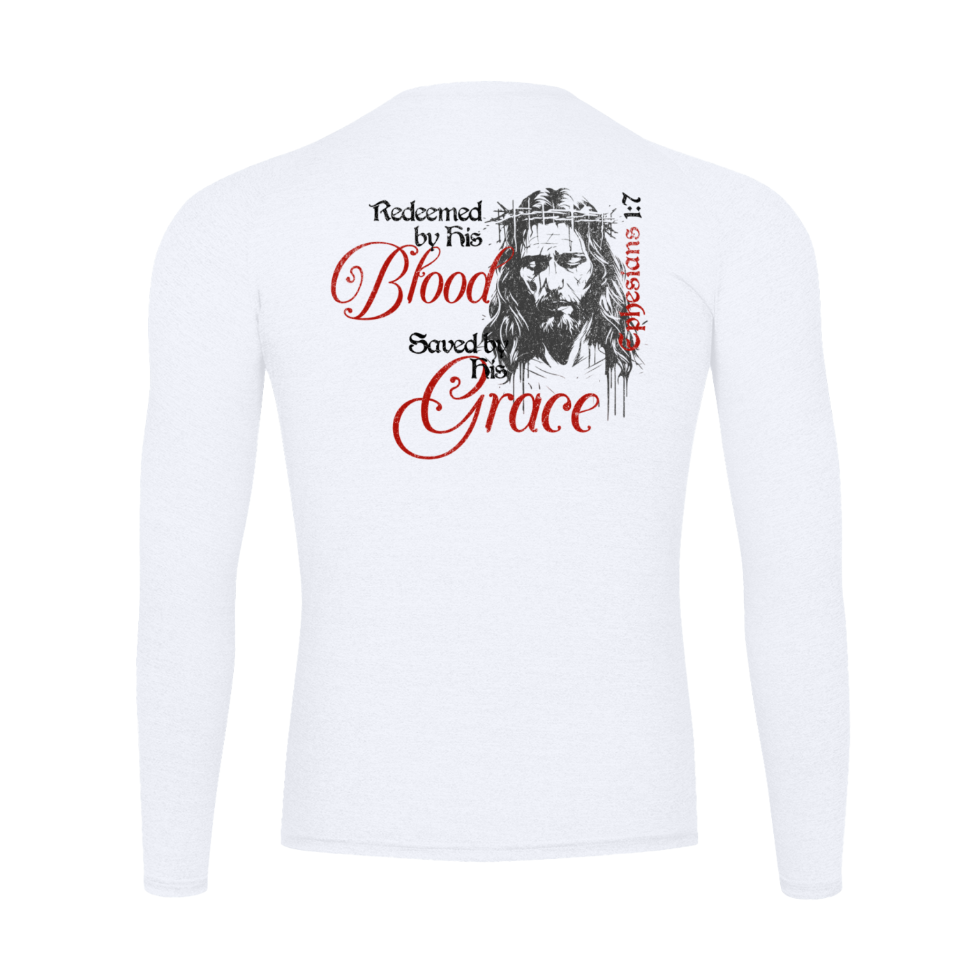 "REDEEMED" Light Edition Long Sleeve Compression Tee