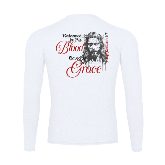 "REDEEMED" Light Edition Long Sleeve Compression Tee