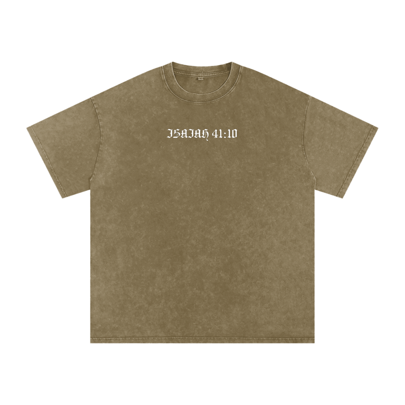 Intrepidus "ISAIAH 41:10" Acid Wash Tee