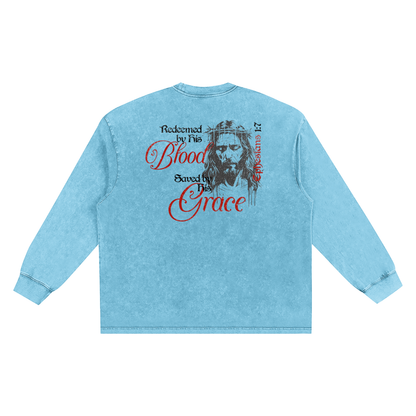 "REDEEMED" Light Edition Long Sleeve Tee