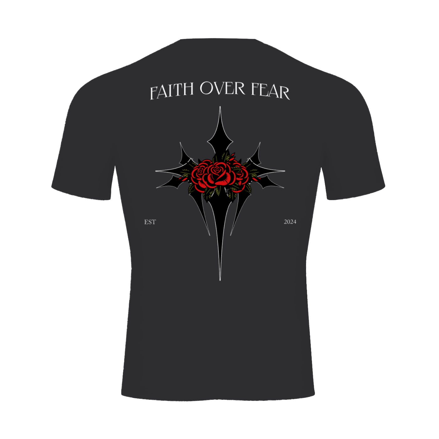 Intrepidus "FAITH OVER FEAR" Short Sleeve Compression Tee
