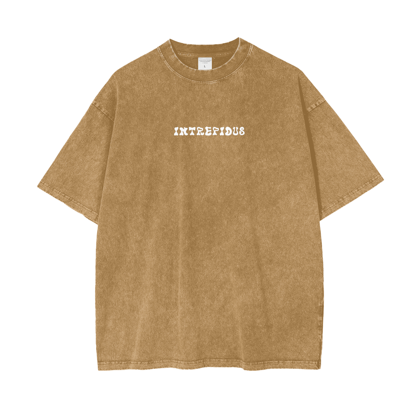 Intrepidus "FAITH OVER FEAR" Acid Wash Tee