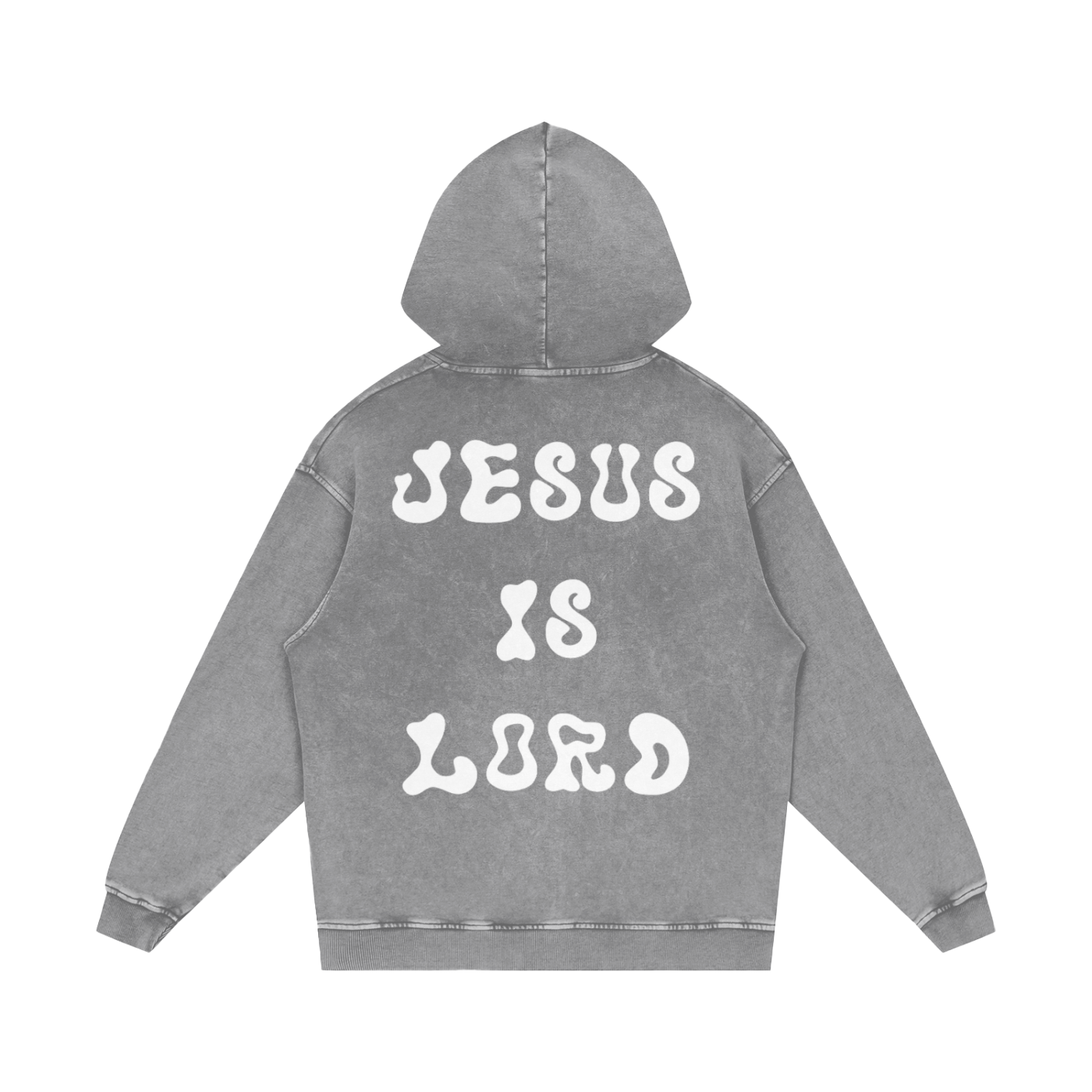 Intrepidus "FAITH OVER FEAR" Acid Wash Hoodie