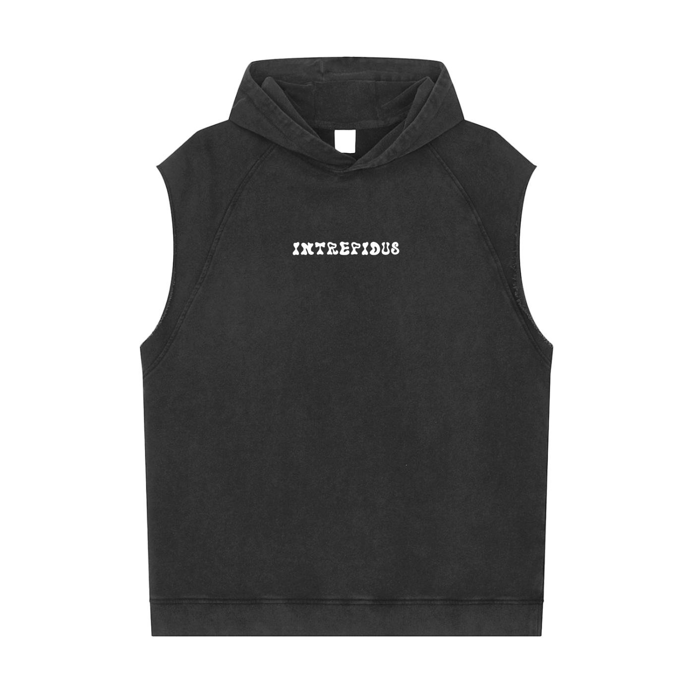 Intrepidus "JESUS IS LORD" Washed Sleeveless Hoodie