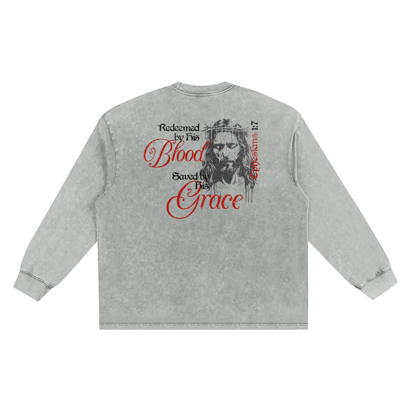 "REDEEMED" Light Edition Long Sleeve Tee