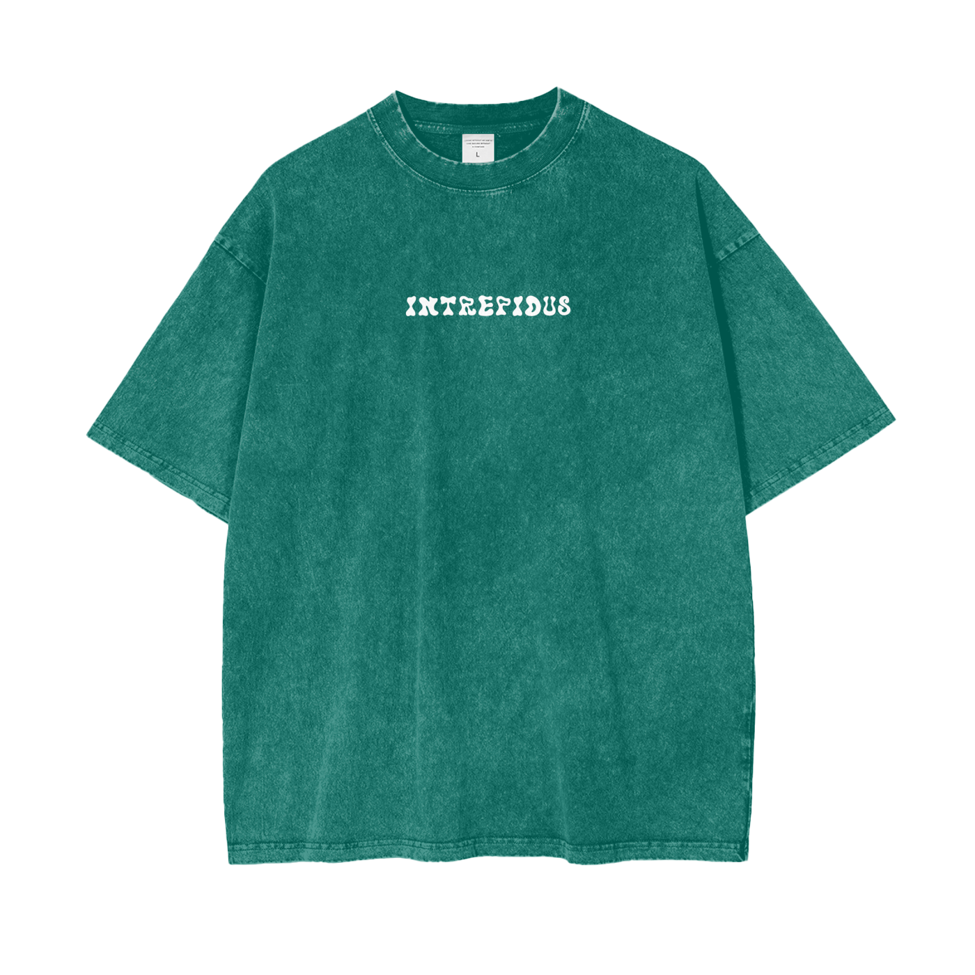 Intrepidus "FAITH OVER FEAR" Acid Wash Tee
