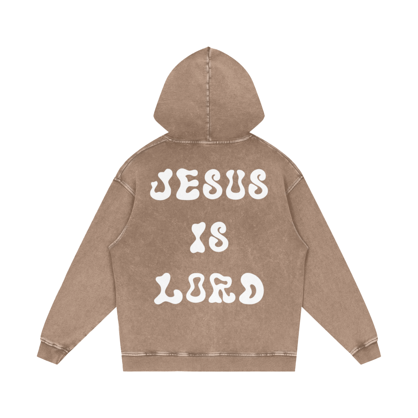 Intrepidus "FAITH OVER FEAR" Acid Wash Hoodie