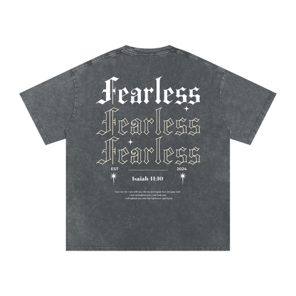 Intrepidus "ISAIAH 41:10" Acid Wash Tee