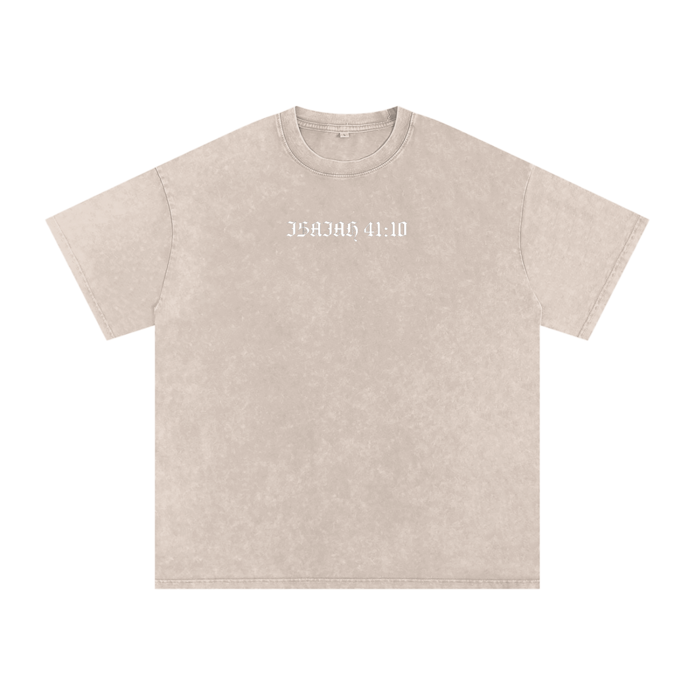 Intrepidus "ISAIAH 41:10" Acid Wash Tee
