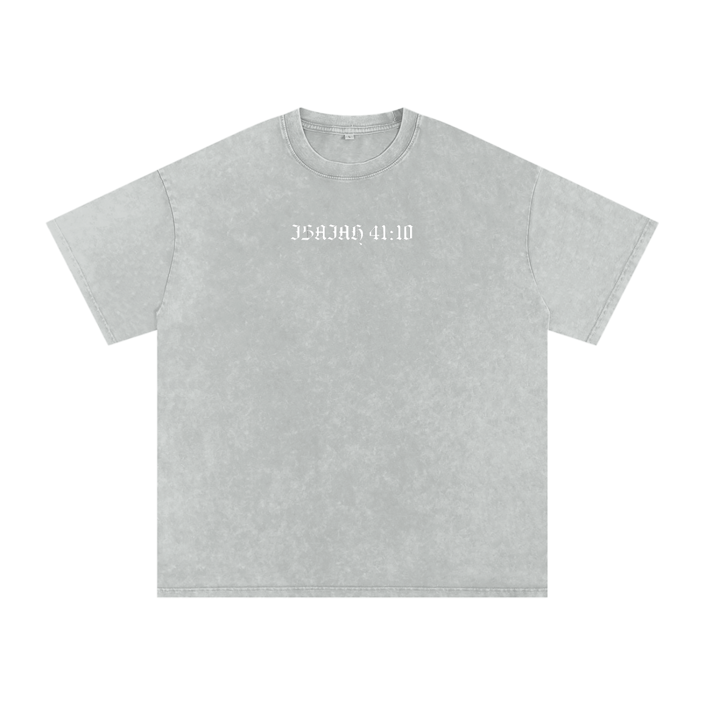 Intrepidus "ISAIAH 41:10" Acid Wash Tee