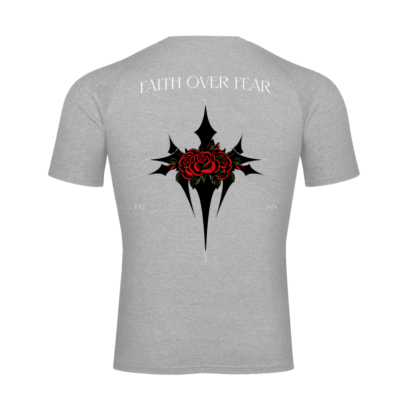 Intrepidus "FAITH OVER FEAR" Short Sleeve Compression Tee