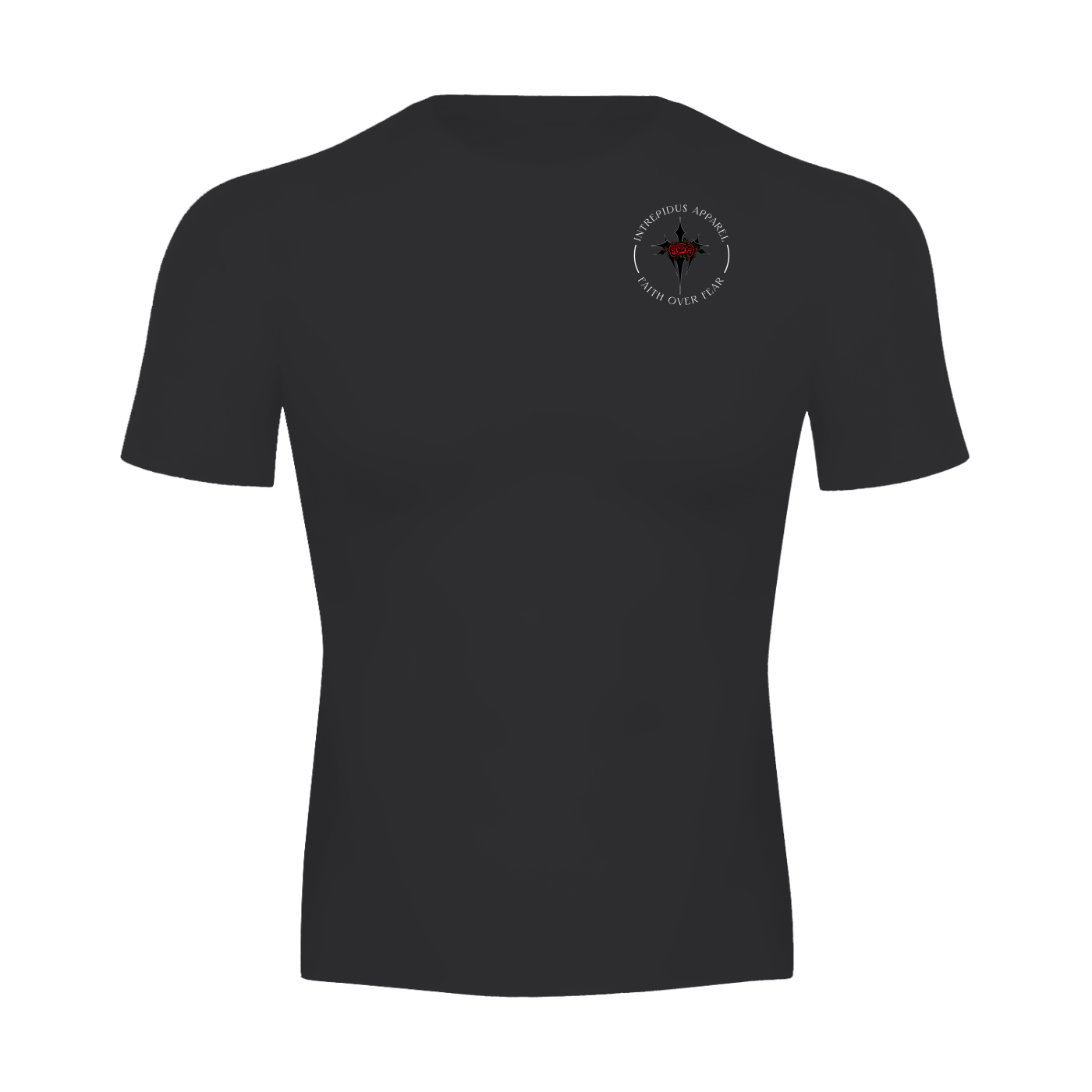 Intrepidus "FAITH OVER FEAR" Short Sleeve Compression Tee