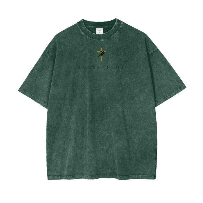 Intrepidus "GODSPEED" Acid Wash Tee