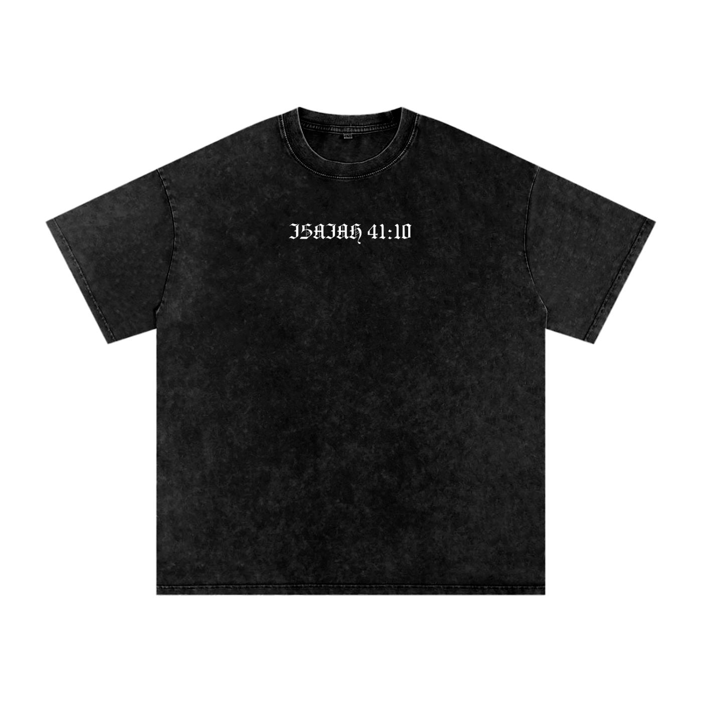 Intrepidus "ISAIAH 41:10" Acid Wash Tee
