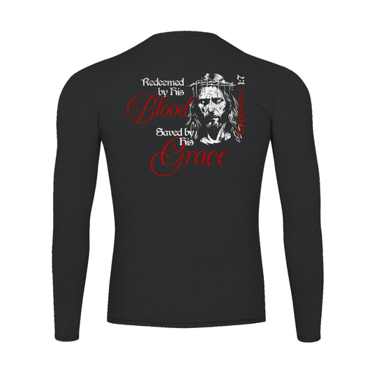 "REDEEMED" Long Sleeve Compression Tee