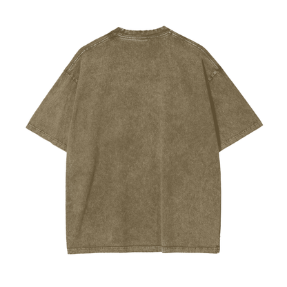 "SIGNATURE" Acid Wash Tee