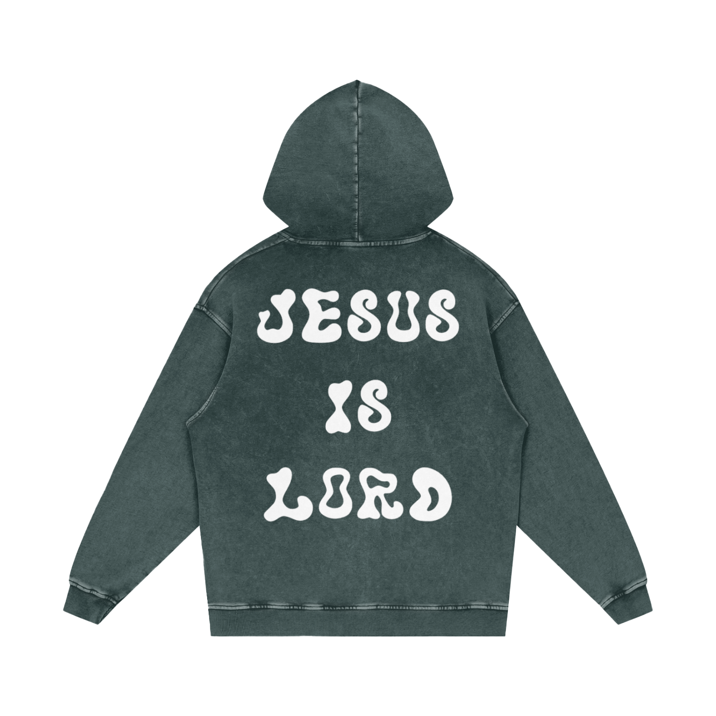 Intrepidus "FAITH OVER FEAR" Acid Wash Hoodie