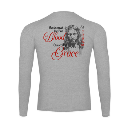 "REDEEMED" Light Edition Long Sleeve Compression Tee